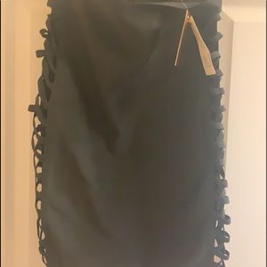 Sexy skirt with side holes